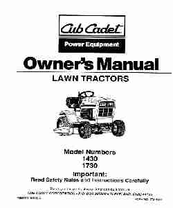 Cub Cadet Lawn Mower 1430-page_pdf
